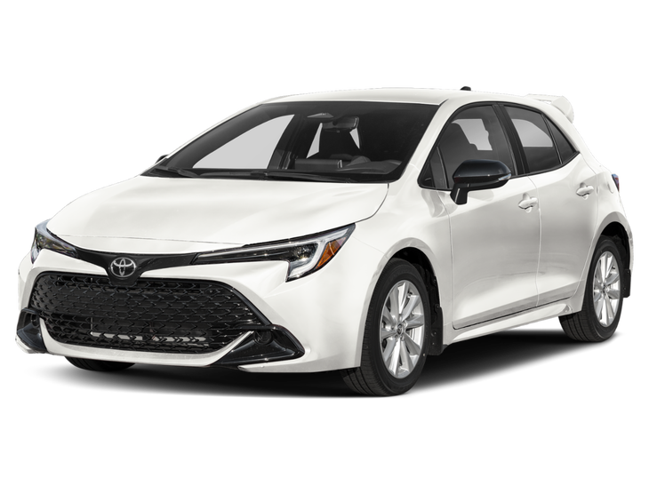 2025 Toyota Corolla &agrave; hayon 
