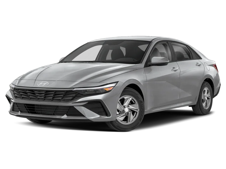 Berline compacte Hyundai Elantra 2026 sur fond concessionnaire Gatineau
